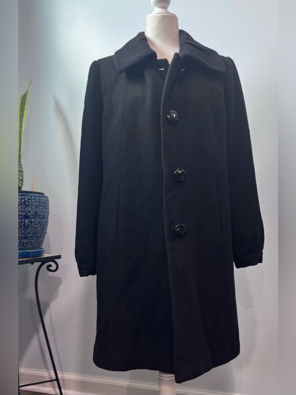 Vintage George Pea Coat 🖤